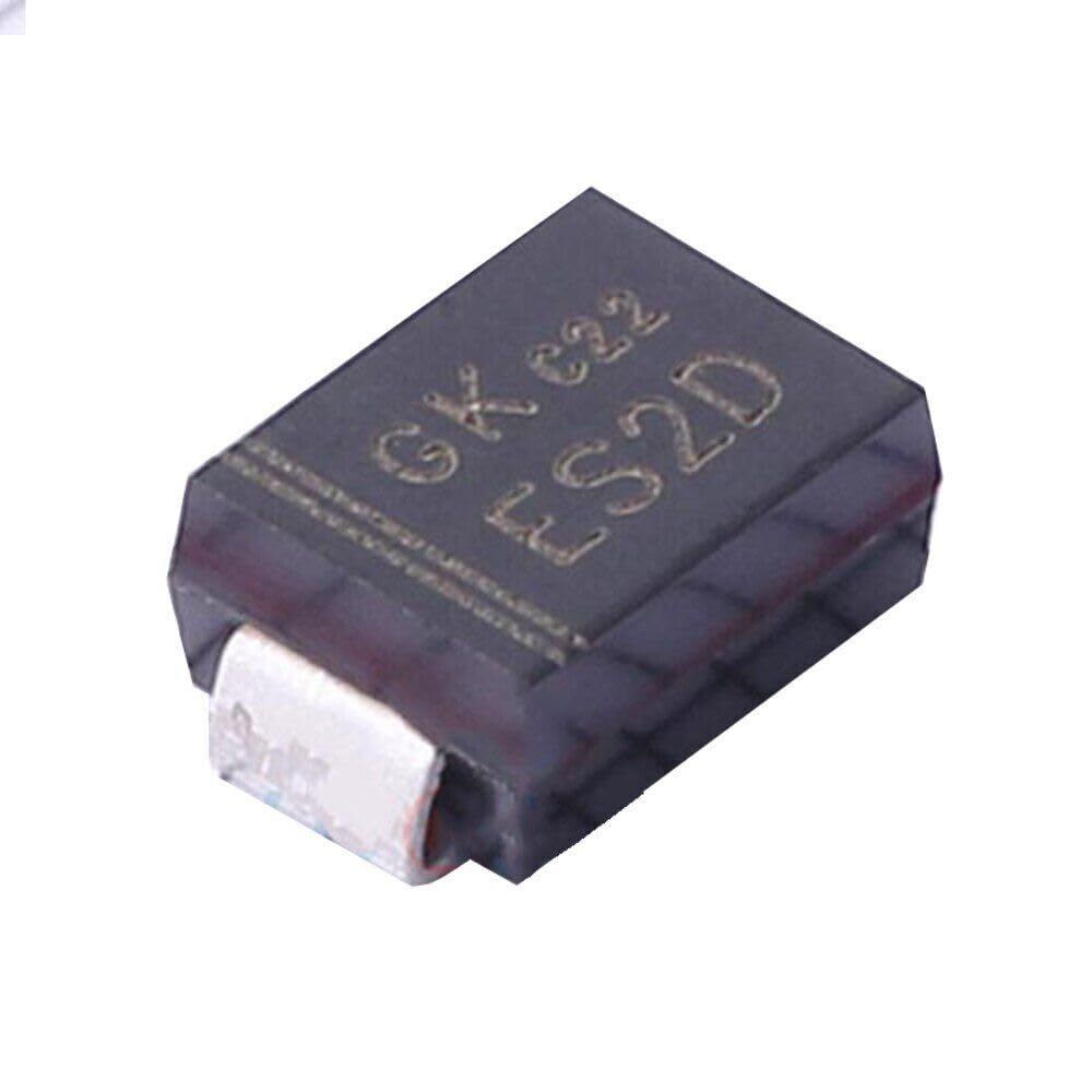 ya 16 10.20 baidi 100PCS Recovery/Fast Recovery Diode 200V 2A 35ns SMB(DO-214AA) ES2D-SMB #W7*-