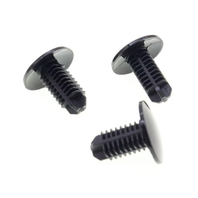 ya 6 8.14 25 Piece Set of Black Nylon car Decoration molding Clip Fixing Buckle Suitable for Toyota 