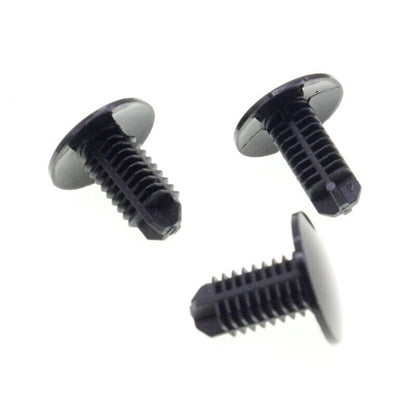 ya 6 8.14 25 Piece Set of Black Nylon car Decoration molding Clip Fixing Buckle Suitable for Toyota 