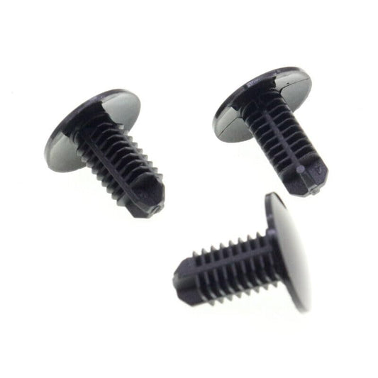 ya 6 8.14 25 Piece Set of Black Nylon car Decoration molding Clip Fixing Buckle Suitable for Toyota 