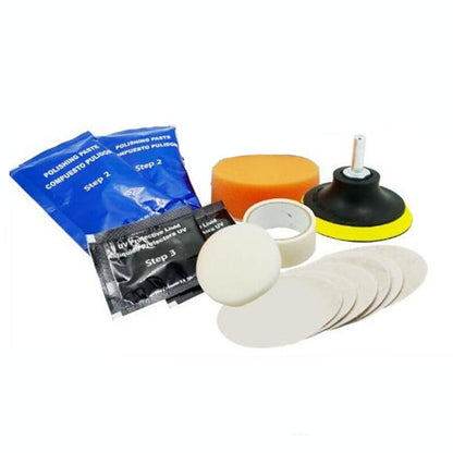 ya 6 8.14 Car Headlights, Headlight Cover Cleaning, Lens Restoration, Enhanced Light polishing Tool