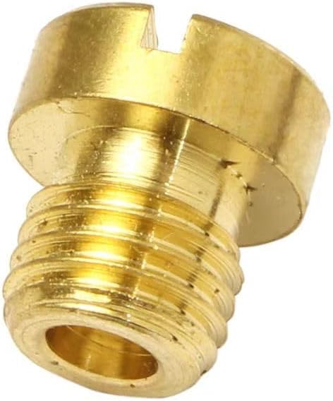ya 2 8.15 10x M6 Metal Thread Motorcycle Main Jet Kit for Carb Carburetor Injector Nozzle/