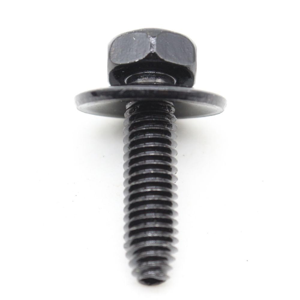 ya 4 8.8 20 Pieces of Universal 1150384320351035 Hexagonal Gemstone Body Bolts M6-1.0 x 25mm