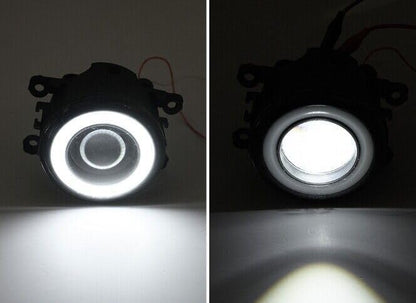 ya 2 8.15 White LED fog light with light ring DRL suitable for 13-16 for Subaru BRZ 15-21 WRX STI Impreza