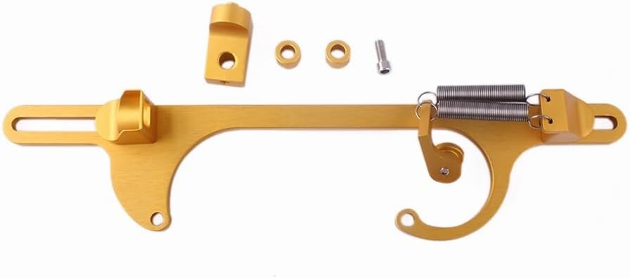 ya 2 8.15 Gold Aluminum for Holley 4160 Series Throttle Cable Carb Bracket Carburetor 350