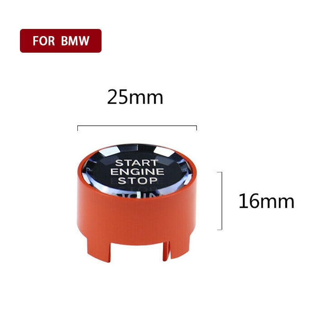ya 8 8.24 baidi Crystal Engine Start Stop Ignition Push Button Cover for BMW F/G Chassis F10 F30