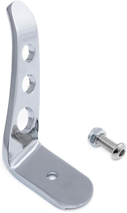 ya 2 8.15 Motorcycle Chrome Stand Kickstand Extension Foot Pedal for Harley Touring 91-21