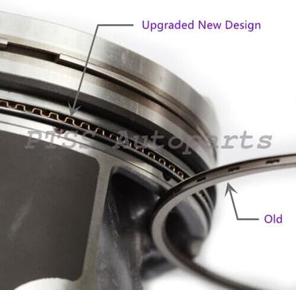 ya 4 8.14 06H107065DD 4PCS OE KS Upgraded Piston Set ¦µ23mm for Audi Q5 for VW GTI for Tiguan 2.0T