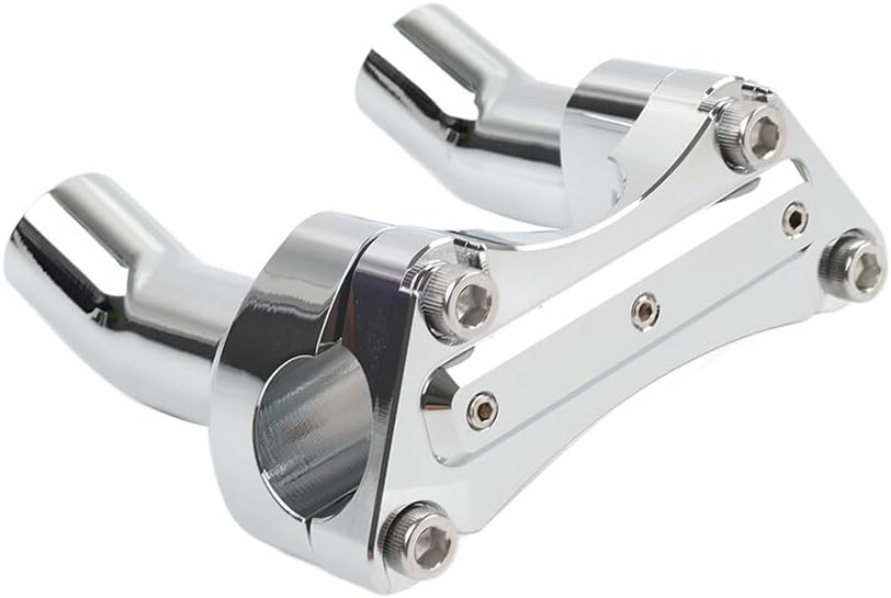 ya 15 10.19 zhengce 3.5 Handlebar Riser & Top Clamp Fit Harley Fat Boy Heritage Softail FXST F
