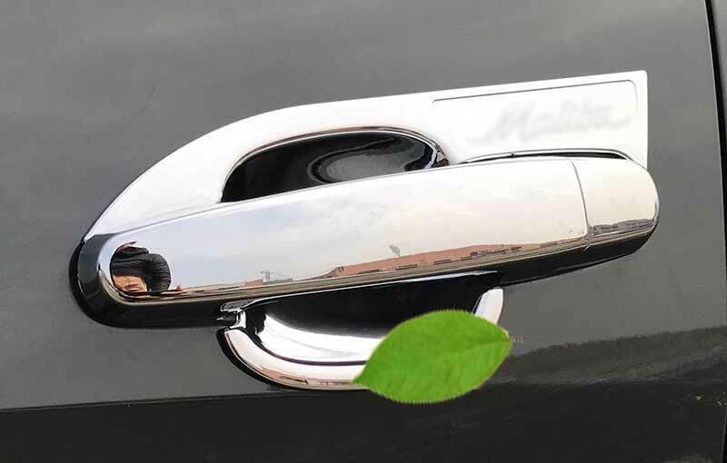 ya 5 8.10 8P for Chevrolet Malibu 2019-24 Chrome ABS Exterior Side Door Handle Cover Trims