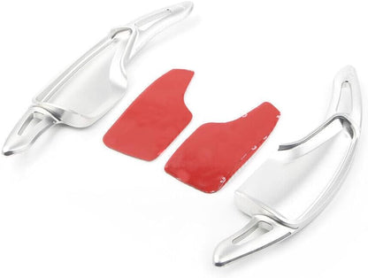 ya 5 8.24 baidi for Chevrolet Camaro 16-18 Silver Aluminum Steering Wheel Shift Paddle Extension