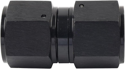 ya 10 9.16 baidi 10AN Female to Female Straight Swivel Coupler Union Fitting Adapter Black