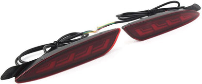 ya 2 8.15 Rear Bumper Brake Light Dynamic Lamp Fit for Mazda 6 Atenza for Mazda 3 Hatchback 19-20