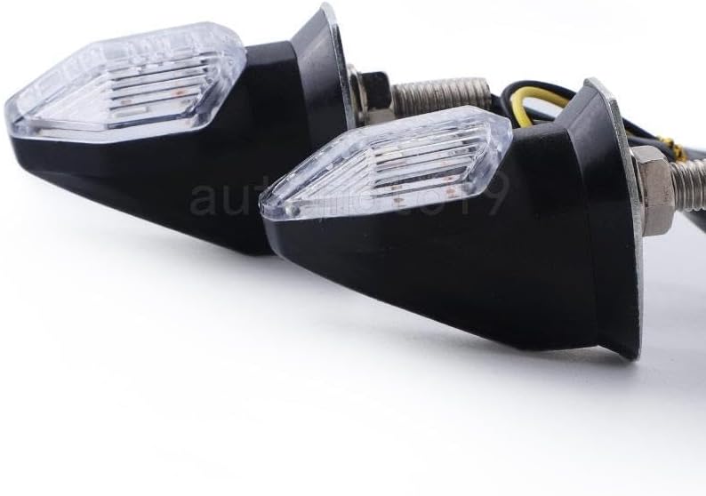 ya 7 8.24 baidi 2x Motorcycle LED Amber Turn Signal Lights Blinker Indicator for Suzuki for Yamaha