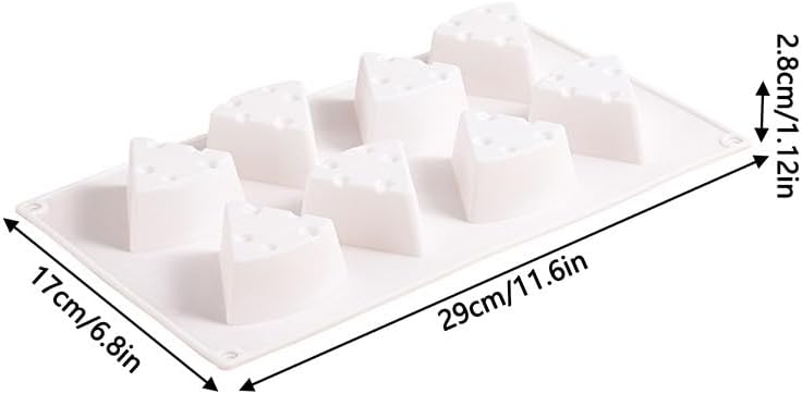 ya 14 9.20 baidi 8 Even Cheese Mousse Silicone Cake Mold Baking Mould Pastry Mould Kitchen To-wq-1