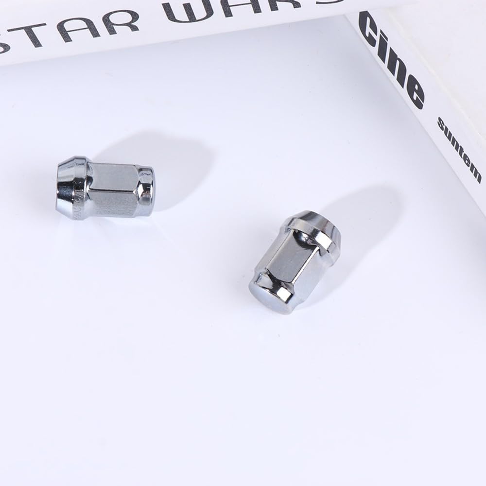 ya 13 9.15 baidi 20 Pcs Hub Nut Automotive Acorn Lug Nuts Modifying Tire Flanged Surface