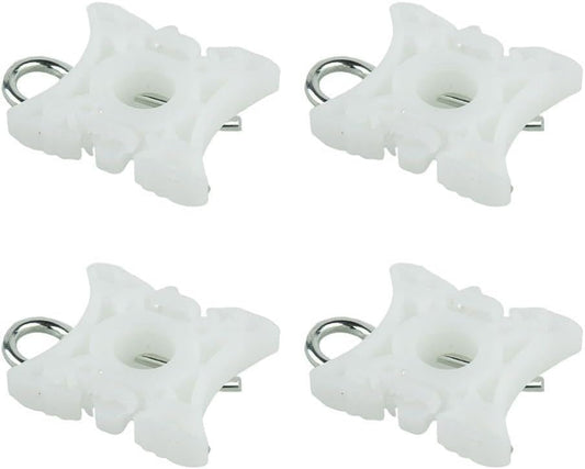ya 4 8.14 4 Pcs Window Lift Regulator Slider Clips for for BMW 3 Series M5 E34 E36 51321938884
