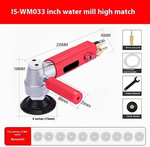 ya 28 10.13 baidi 3 in./4 in. Water-filled Pneumatic Water Grinder Pneumatic Water Grinder-2
