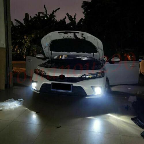 ya 3 8.24 baidi for Honda Civic Sedan 2022-2023 LED Front Fog Light Assembly with Cable Switch Kit 
