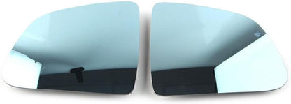 ya 11 9.14 baidiPair Left +Right Rearview Door Wing Mirror Glass Blue Heated for Tesla Model Y