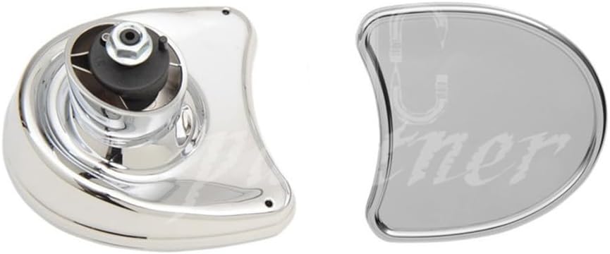 ya 2 8.15 Chrome Fairing Mount Mirror for Harley FLHT Electra Street Glide Ultra 96-13