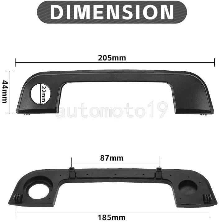 ya 10 9.16 baidi 2X Front LH+RH Door Handle Gasket Rubber Seals for BMW 3 5 7 Series E36 E34 E32