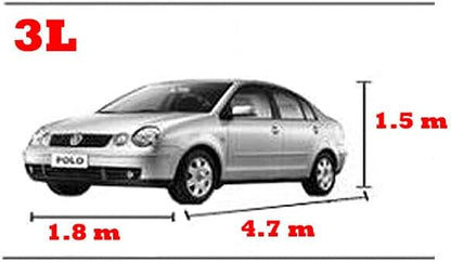 ya 5 8.24 baidi WaterProof Full Car Cover For Outdoor Dust UV Ray Rain Resistant Fits Small Car