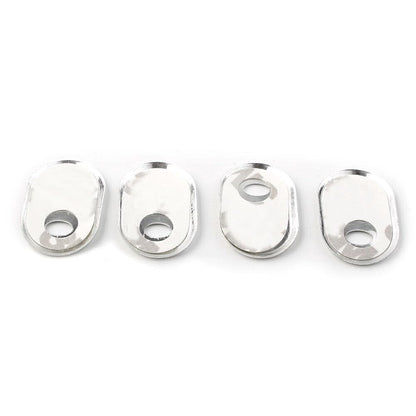 ya 12 10.8 zhengce Wire Drawn Panel Switch Protective Cover Chrome Suitable for Harley Touring