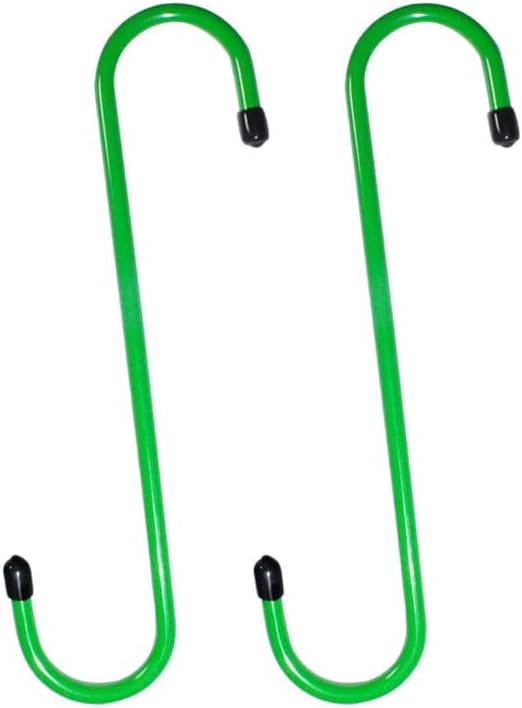 ya 4 8.24 baidi 2-Pack Brake Caliper Hooks Powder Coated Steel Green (Set of 2)