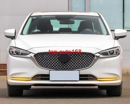 ya 9 10.24 LED Daytime Running Lights/Turn Signals/Fog Lights 2pcs for Mazda 6 2018-2020