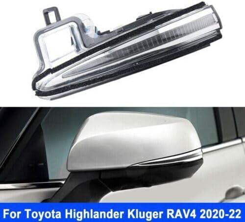ya 7 8.24 baidi Suitable for Toyota Highlander Kruger RAV4 20-22 LED left rearview mirror turn signal 