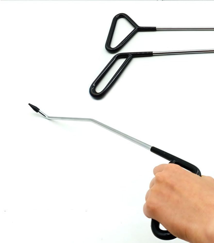 ya 4 8.14 Paintless Dent Removal Tools Dent Repair Rods Hook Tools Push Rod with 8pcs Tap