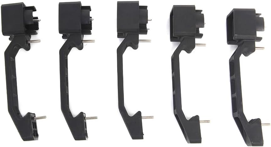ya 10 9.16 baidi Exterior Door Handles Handle Set for Jeep for Wrangler JK 2007-17 Black 5PCs Car US