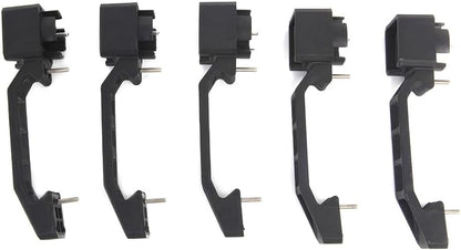 ya 10 9.16 baidi Exterior Door Handles Handle Set for Jeep for Wrangler JK 2007-17 Black 5PCs Car US