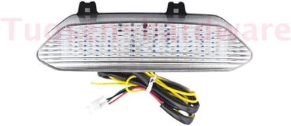 ya 4 8.24 baidi Clear Integrated LED Taillight Turn Signal Light for Yamaha YZF R1 2002-2003