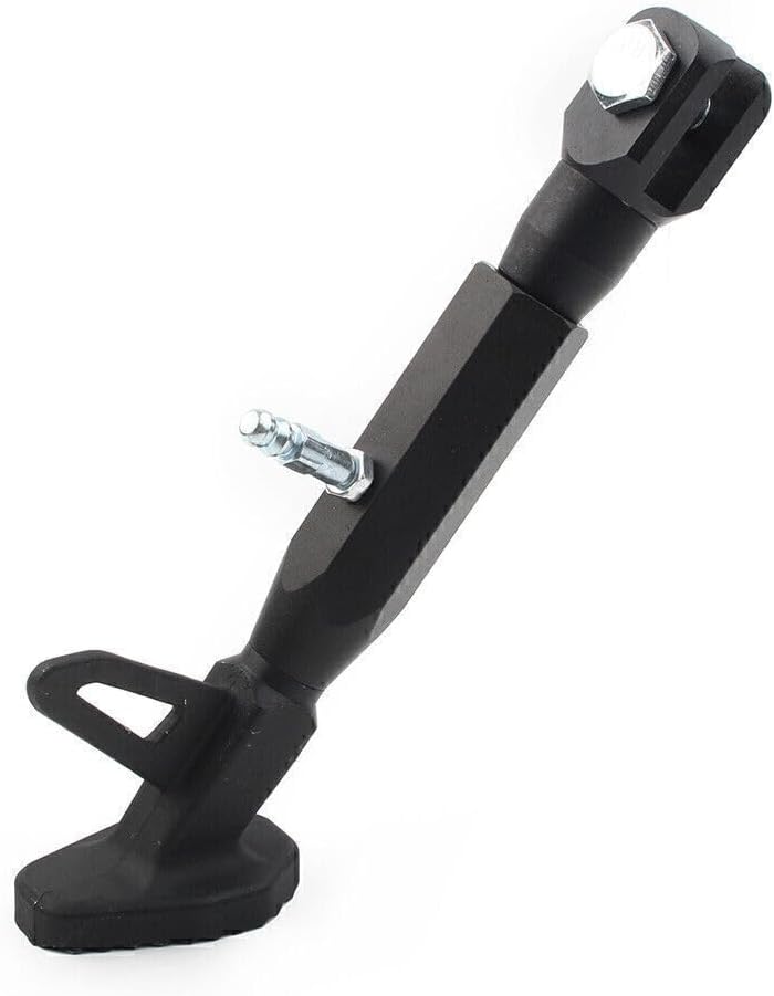ya 2 8.15 Universal Black Adjustable Kickstand Foot Side Stand Kick Stand FOR Motorcycle