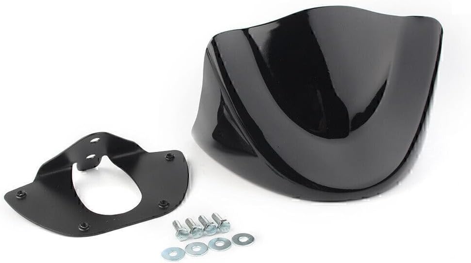 ya 4 8.10 Front Chin Spoiler Air Dam Fairing for Harley Dyna FXD FXDB 1999-2005 Black po