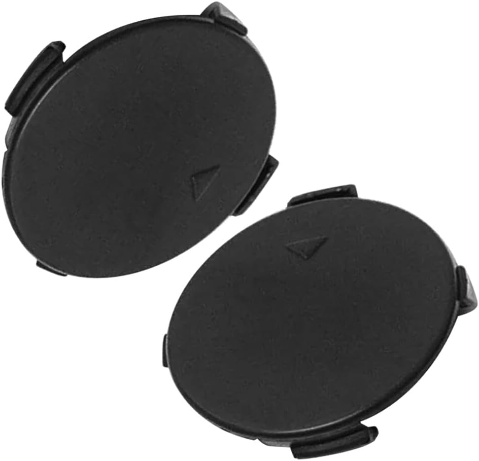 ya 27 10.13 baidi 2X Rear Bumper Tow Hook Eye Cover Unpainted 51127206865 for X5 E70 2008-2013
