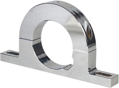 ya 4 8.8.2 Steering Column Keyed No Drop Mount 2 Hole Brushed Underdash Aluminum Universal