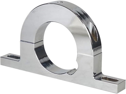 ya 4 8.8.2 Steering Column Keyed No Drop Mount 2 Hole Brushed Underdash Aluminum Universal