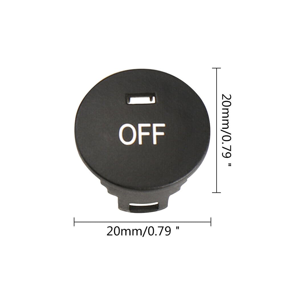 ya 5 8.10 Applicable to for BMW E60 E61 E63 E64 5 Series M5 M6 Central Air Conditioning Off Switch Button Cover