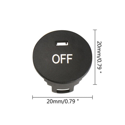 ya 5 8.10 Applicable to for BMW E60 E61 E63 E64 5 Series M5 M6 Central Air Conditioning Off Switch Button Cover