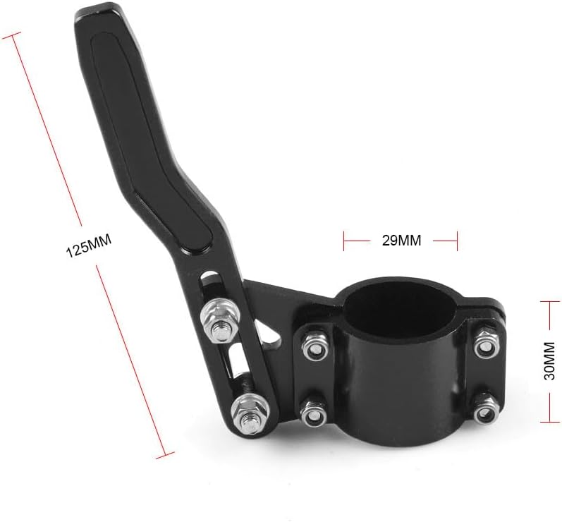 ya 5 8.10 Black Steering Wheel Turn Signal Lever Position Up Turn Rod Extension Extender