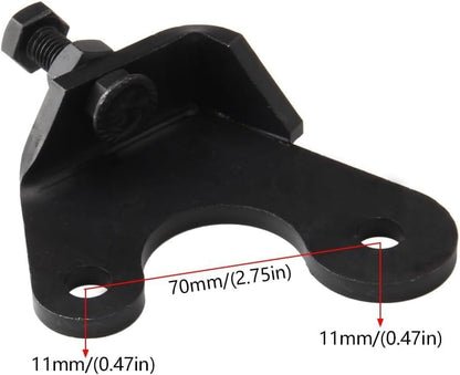 ya 28 10.13 zhengce 1* Manifold Bolt Repair Bracket Kit for GM and SUVS for KAP169 Black
