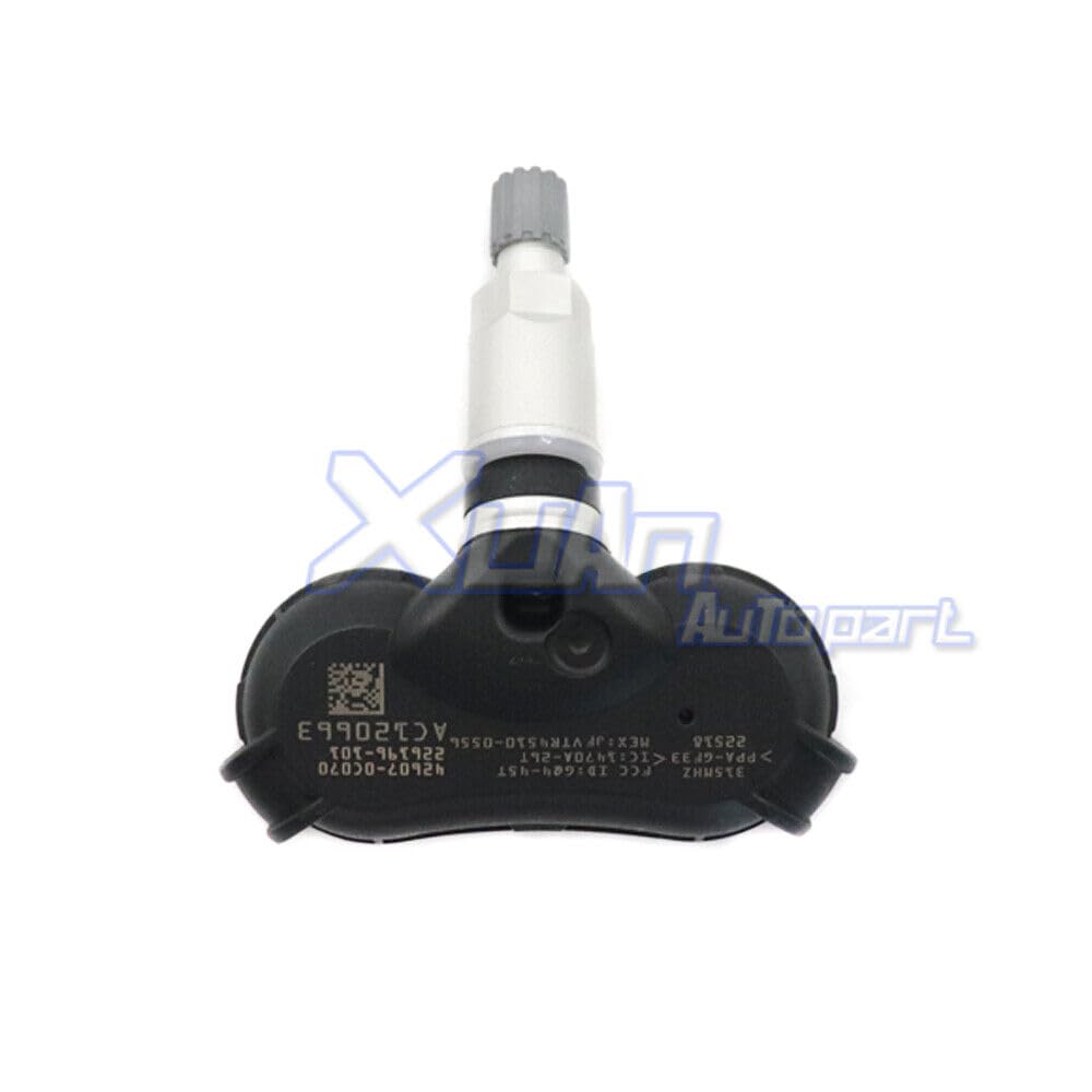 ya 6 8.14 4-Piece Set of tire Pressure Monitoring sensors Suitable for Toyota for for Sienna Tundra 42607-0C070