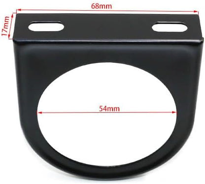 ya 4 8.14 2 52mm Black Single Hole Gauge Meter Dash Pod Mount Holder Bracket Face Panel