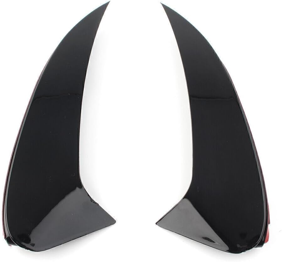 ya 4 8.14 for Mercedes C257 CLS450 CLS53AMG 18-20 BLK Rear Bumper Splitters Body Kit Fins