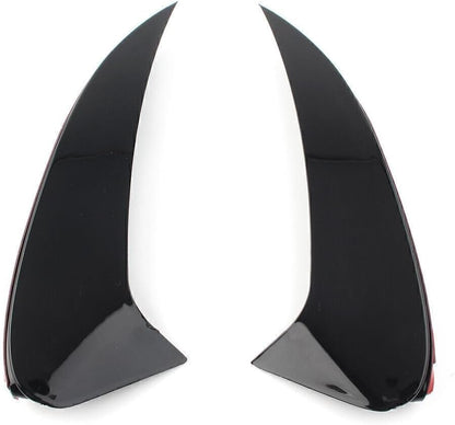 ya 4 8.14 for Mercedes C257 CLS450 CLS53AMG 18-20 BLK Rear Bumper Splitters Body Kit Fins