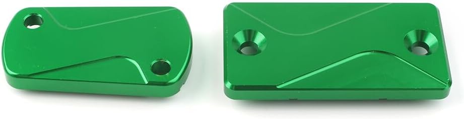 ya 10 9.16 zhengce CNC Front Rear Brake Reservoir Fluid Cover Fit for Kawasaki KLX125 KX250F K