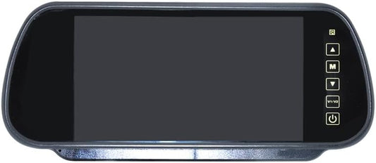 ya 4 8.14 7 LCD TFT Color Screen Auto Car Reverse Parking Rear View Backup Mirror Monitor
